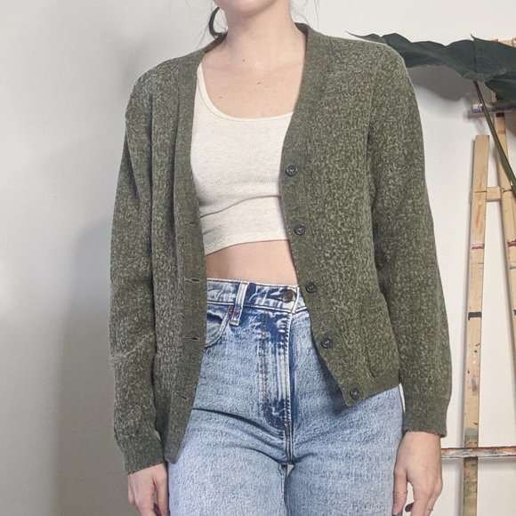 Italian Made Wool Blend Cardigan - Picture 4 of 6